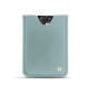 Credit Card holder X5 - Bleu ciel ( Nappa - Pantone 277C ) 