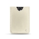 Credit Card holder X5 - Blanc (  Nappa - White ) 