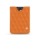 X5卡片包 - Orange - Couture ( Nappa - Pantone 1495U ) 
