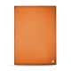 스크류포스트 바인딩이 이용된 식당 메뉴 커버 A5 - Orange ( Nappa - Pantone 1495U ) 