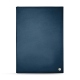 Restaurant menu cover with screwpost binding - A5 - Blu mediterran