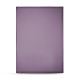 Restaurant menu cover with screwpost binding - A5 - Lilas PU