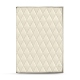Restaurant menu cover with screwpost binding - A5 - Blanc - Couture ( Bologna - White ) 
