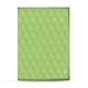 Restaurant-Menü - Schraubsystem - A5 - Vert olive - Couture ( Nappa - Pantone 578U ) 