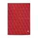 Restaurant menu cover with screwpost binding - A5 - Rouge troupelenc - Couture