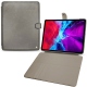 Apple iPad Pro 12.9" (2020) leather case - Acier vintage ( Pantone 403C ) 