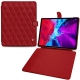 Apple iPad Pro 12.9" (2020) leather case - Rouge - Couture ( Nappa - Pantone 199C ) 