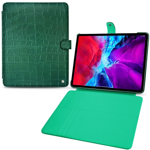 Capas de alta qualidade para Apple iPad Pro 12.9Crocodile pino ( Pantone #173F35 ) 