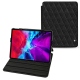 Housse cuir Apple iPad Pro 12.9" (2020) - Ebène - Couture ( Sleek P C12 - Black ) 