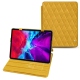 Custodia in pelle Apple iPad Pro 12.9" (2020) - Jaune soulèu - Couture