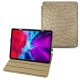 Lederschutzhülle Apple iPad Pro 12.9" (2020) - Autruche desert