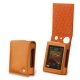 Housse cuir Cowon Plenue D3 - Mandarine vintage ( Pantone 165C ) 