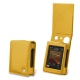 Cowon Plenue D3 leather case - Jaune soulèu