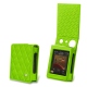 Funda de piel Cowon Plenue D3 - Vert fluo - Couture