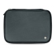 Portable hard drive leather case - Blu marino
