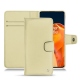 OnePlus 9 Pro leather case - Beige ( Nappa - Pantone 7502C ) 