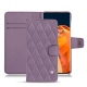 Housse cuir OnePlus 9 Pro - Lilas - Couture ( Nappa - Pantone 2645U ) 
