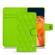 Housse cuir OnePlus 9 Pro - Vert fluo - Couture