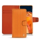 가죽 커버 OnePlus 9 Pro - Abaca arancio