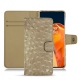 OnePlus 9 Pro leather case - Autruche desert