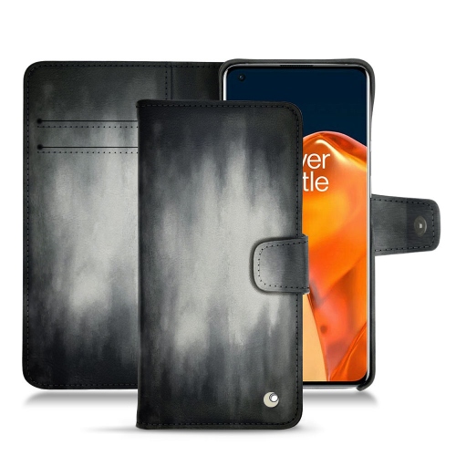 Estilo de caixa de couro para OnePlus 9 ProGris Patine