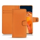 Housse cuir OnePlus 9 Pro - Orange PU