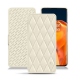 Capa em pele OnePlus 9 Pro - Blanc - Couture ( Bologna - White ) 