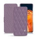 OnePlus 9 Pro leather case - Lilas - Couture ( Nappa - Pantone 2645U ) 