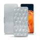 Capa em pele OnePlus 9 Pro - Platinium - Couture