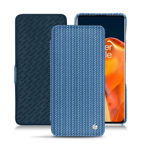 Premium leather case for OnePlus 9 ProAbaca ishia ( Pantone #395775 ) 
