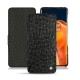 OnePlus 9 Pro leather case - Autruche nero