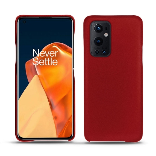 Coque arrière glamour pour OnePlus 9 ProRouge ( Nappa - Pantone #d50032 ) 