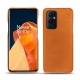 OnePlus 9 Pro leather cover - Mandarine vintage ( Pantone 165C ) 