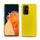 OnePlus 9 Pro leather cover - Jaune fluo