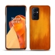 Coque cuir OnePlus 9 Pro - Orange Patine