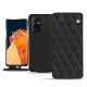 Housse cuir OnePlus 9 Pro - Noir - Couture ( Nappa - Black ) 