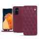 Custodia in pelle OnePlus 9 Pro - Prune vintage - Couture