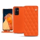 Custodia in pelle OnePlus 9 Pro - Orange fluo - Couture
