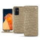 OnePlus 9 Pro leather case - Autruche desert