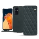 OnePlus 9 Pro leather case - Blu marino - Couture