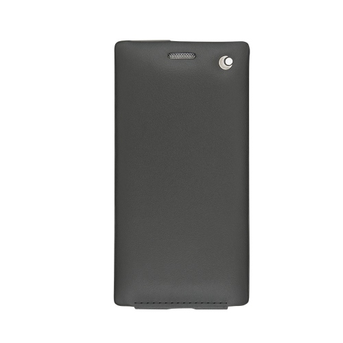                                                         硬质真皮保护套 Nokia Lumia 730 - 735
                                                      