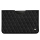 Custodia in pelle Samsung Galaxy Tab S8+ - Negre poudro - Couture