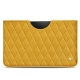 Pochette cuir Samsung Galaxy Tab S8+ - Jaune soulèu - Couture