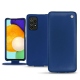 Samsung Galaxy A52 leather case - Bleu océan ( Nappa - Pantone 293C ) 