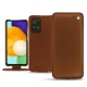 Capa em pele Samsung Galaxy A52 - Marron ( Nappa - Pantone 1615C ) 