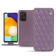 Capa em pele Samsung Galaxy A52 - Lilas - Couture ( Nappa - Pantone 2645U ) 