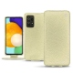 Samsung Galaxy A52 leather case - Ivoire ( Sleek P C12 - White ) 