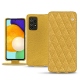 Samsung Galaxy A52 leather case - Mimosa - Couture ( Pantone 141C ) 