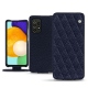 Samsung Galaxy A52 leather case - Cobalt - Couture ( Pantone 2766C ) 