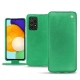 Capa em pele Samsung Galaxy A52 - Menthe vintage ( Pantone 562C ) 